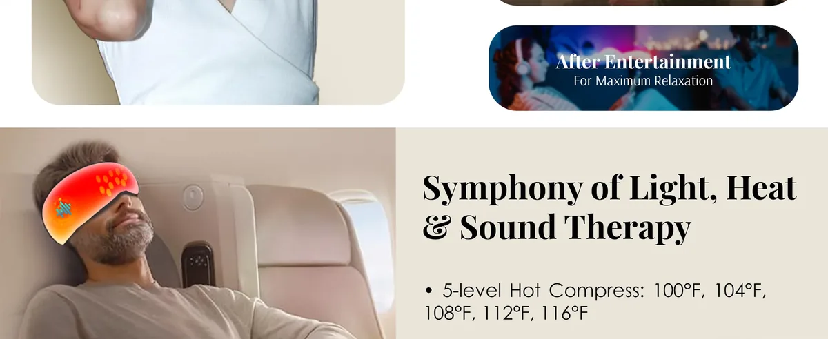 Hypnuse Pro AI Sleep Mask, Premium A+ module 5 of 7